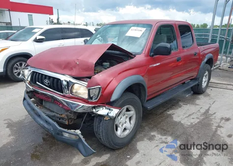 2003 Toyota Tacoma Base V6 из США, поврежденный, VIN 5TEHN72N23Z299839
